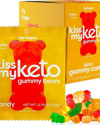 Kiss My Keto Keto Gummy Bears 23g
