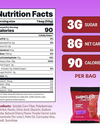 Shameless Gummy Candy 50G