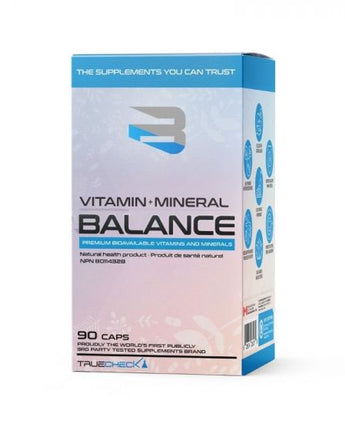 Believe Supplements Vitamin + Mineral Balance 90 Caps