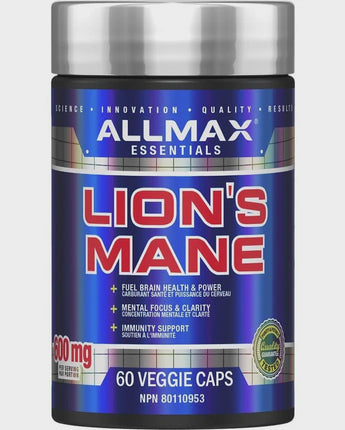 Allmax Lion's Mane Extract 60 Veg Caps