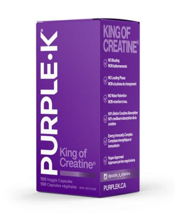 Purple K Creatine HCL 150 Capsules